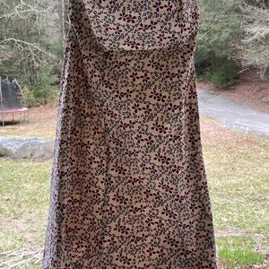 Gap strapless stretch dress size 8 floral excellent used condition